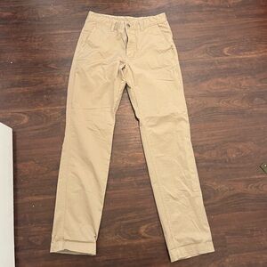 The North Face khaki pants new condition